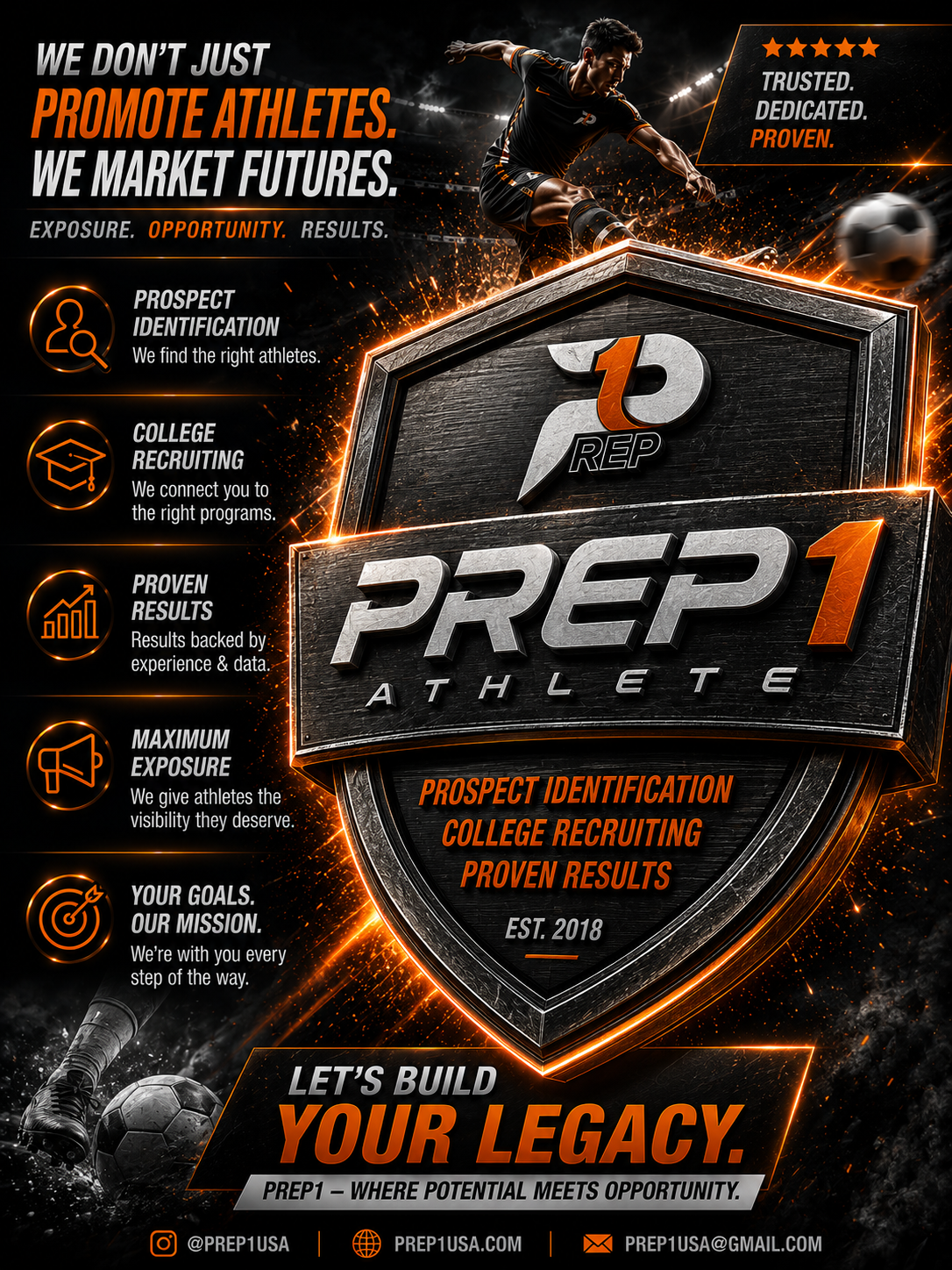 How do I Apply to Become a PREP1 Athlete?