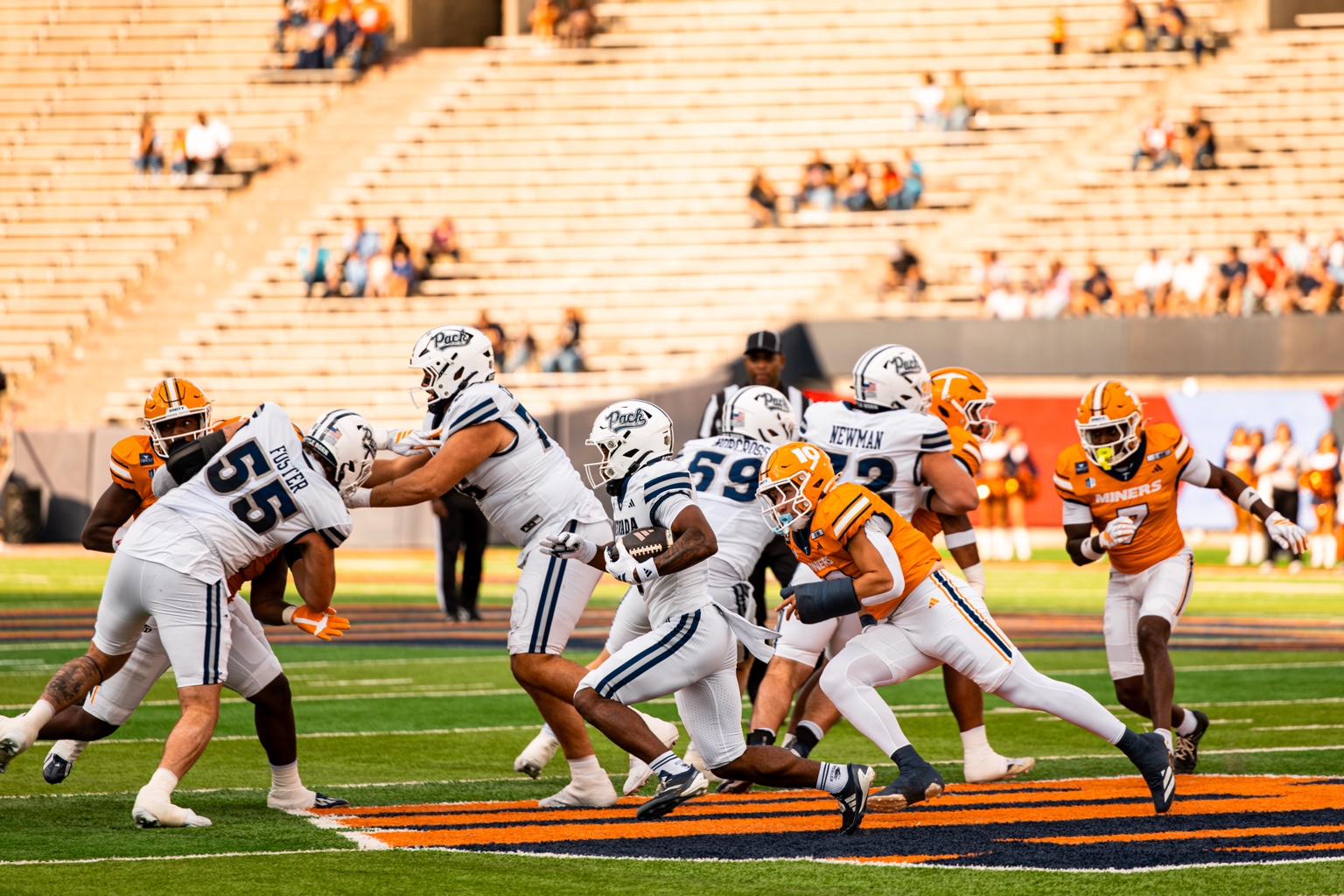 NEVADA TAKES OVER THE SUN BOWL: WOLF PACK RUN PAST UTEP, 30-13
