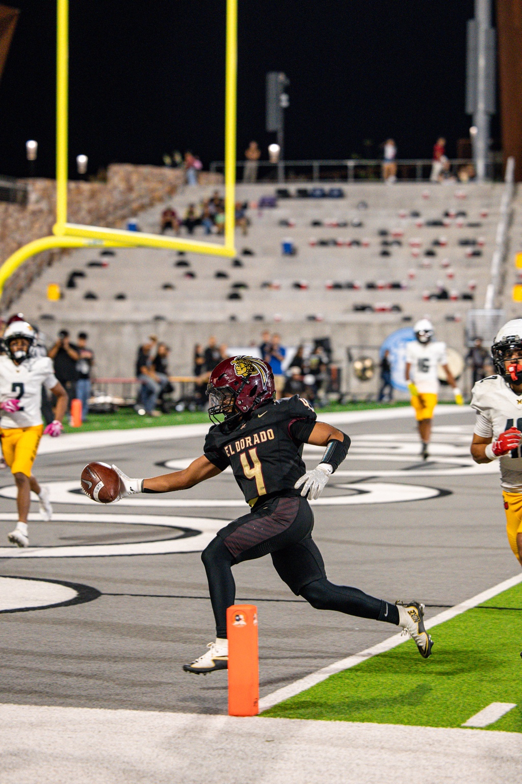 EL DORADO AZTECS STORM INTO DISTRICT PLAY WITH 47-24 WIN OVER PARKLAND