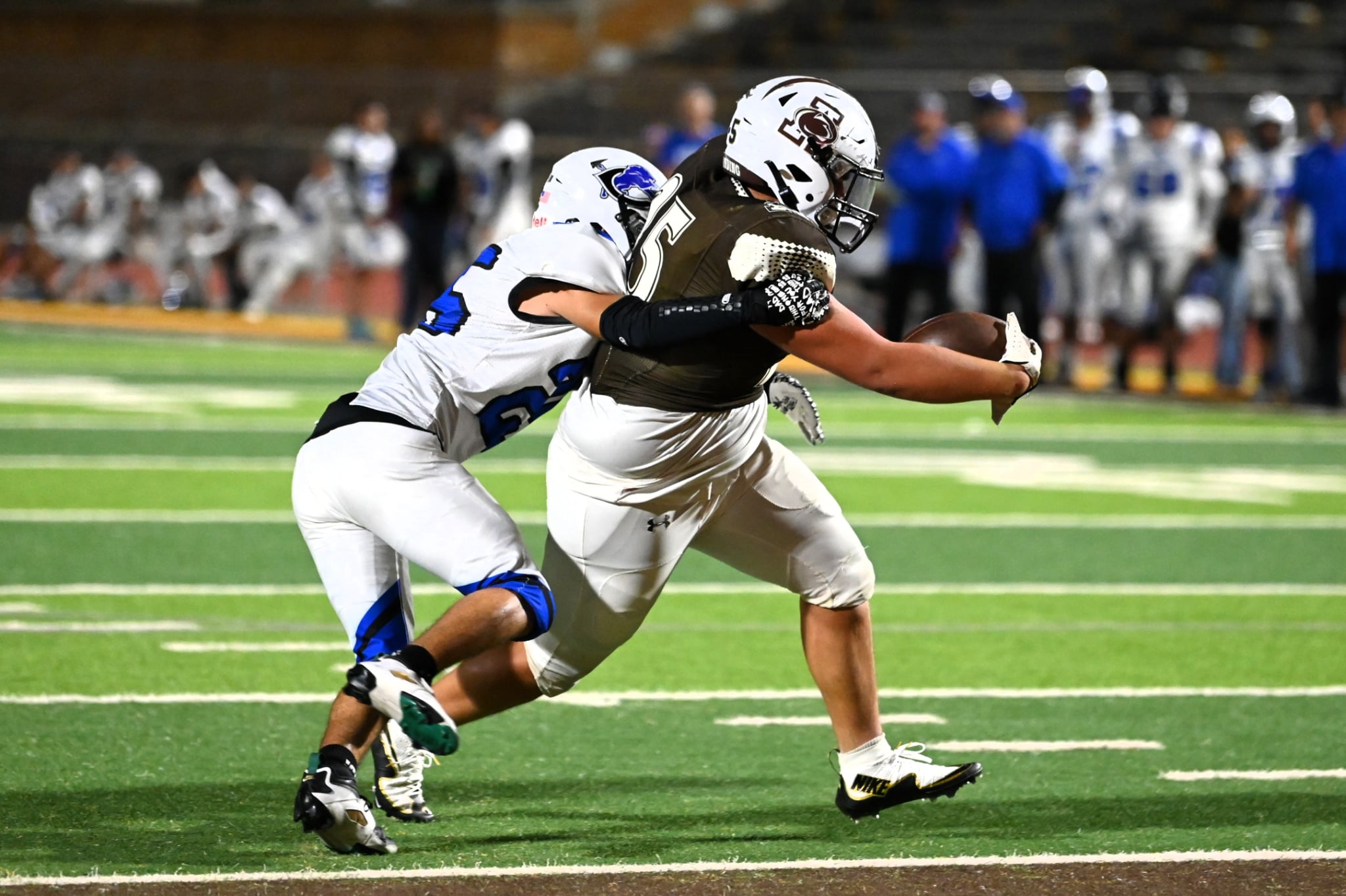 PANTHERS PITCH A SHUTOUT: AUSTIN BLANKS CLINT 28-0