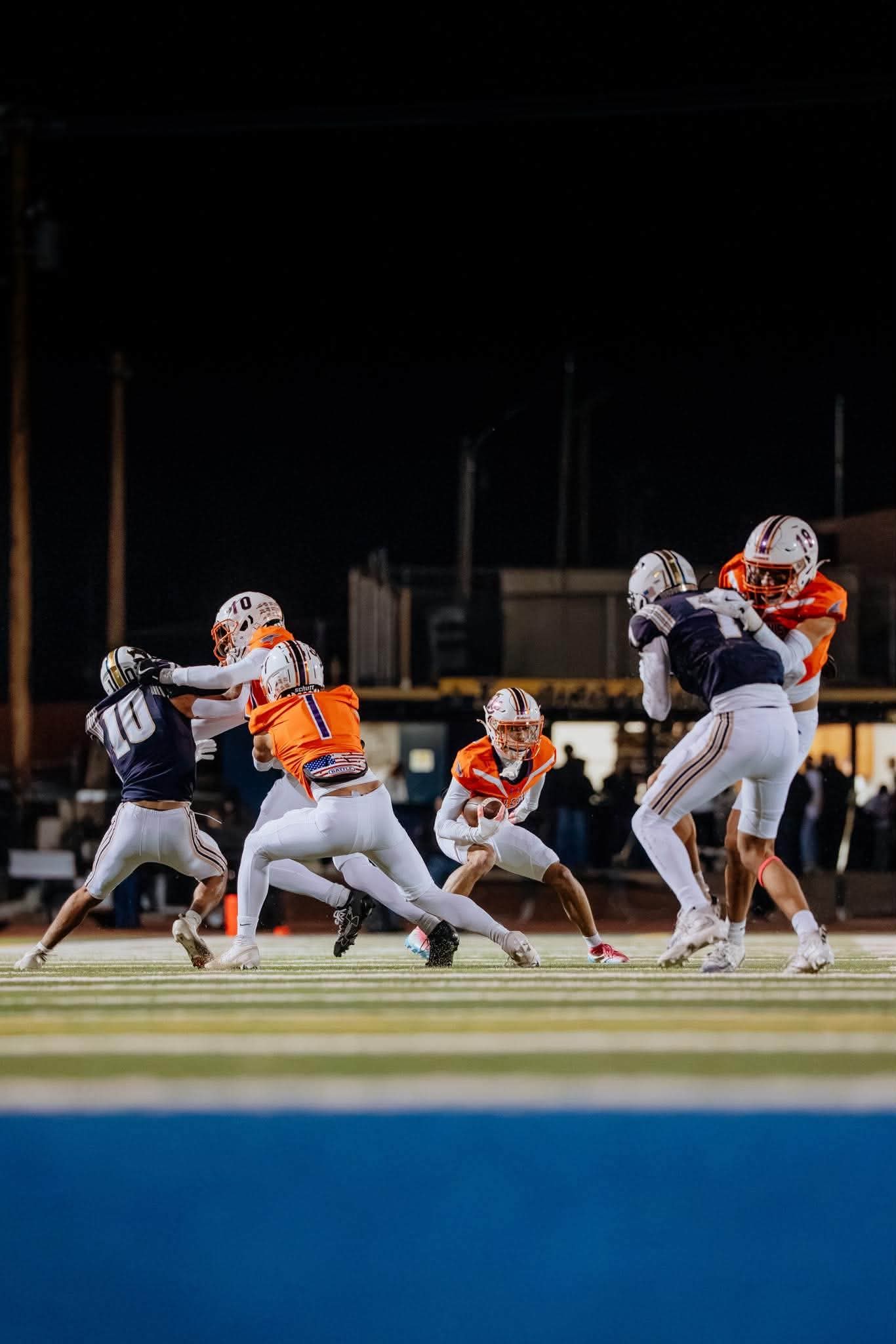 EASTLAKE FALCONS EDGE CORONADO THUNDERBIRDS IN 27–24 DISTRICT THRILLER
