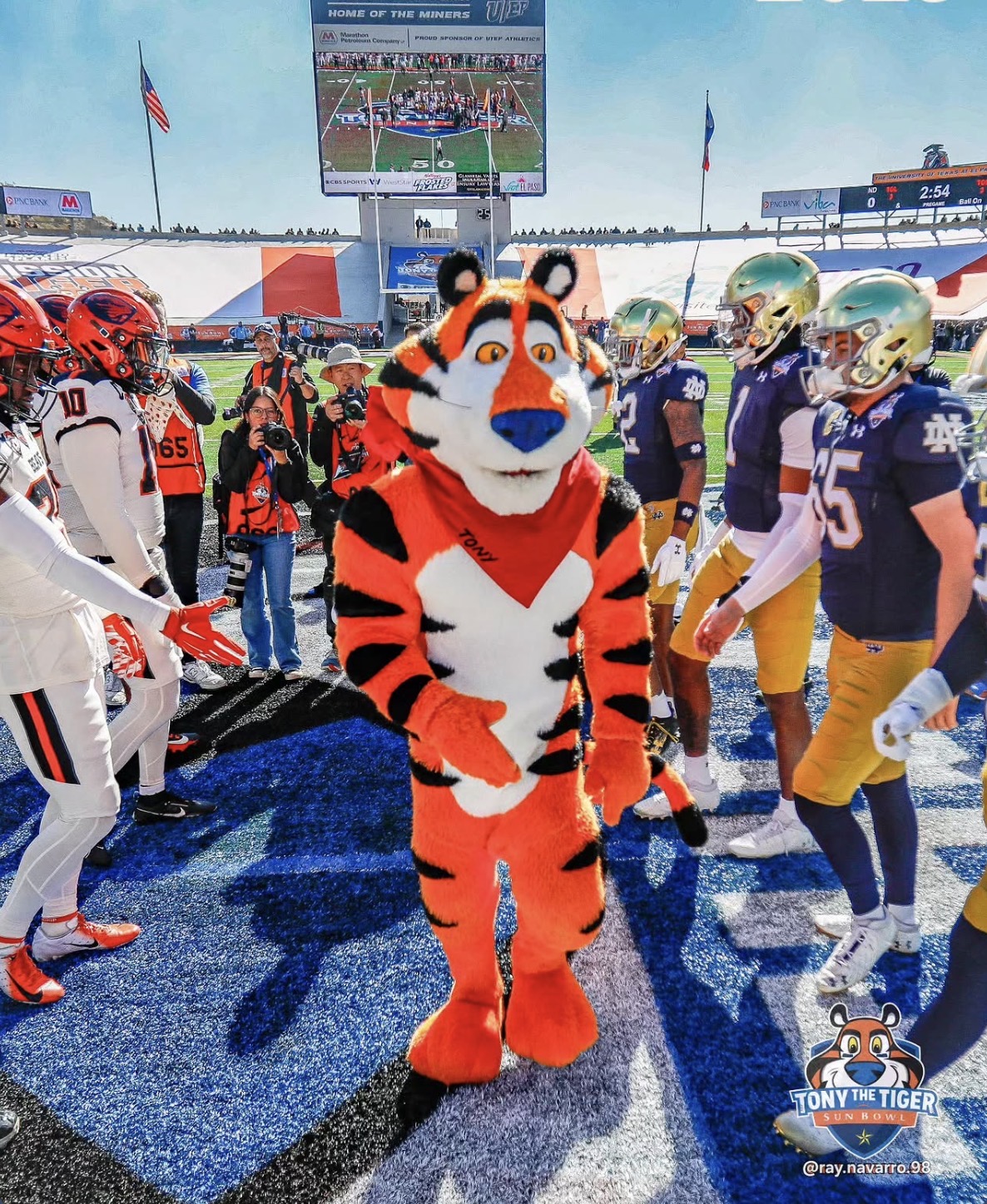 A New Era for the Sun Bowl: Tony the Tiger Era Comes to an End in El Paso