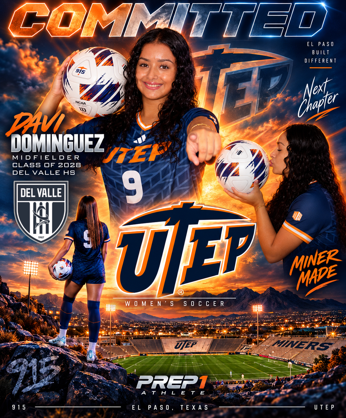 BREAKING: 2028 Soccer Phenom Davi Dominguez Commits to UTEP