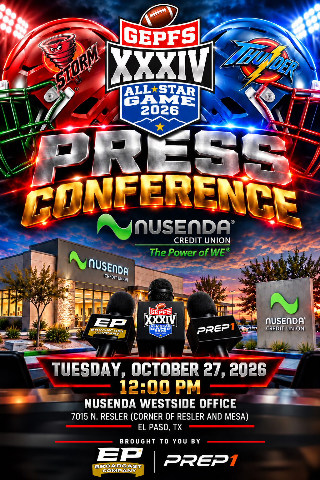 GEPFS SET TO UNVEIL BIG ANNOUNCEMENTS AT OCTOBER 27 PRESS CONFERENCE