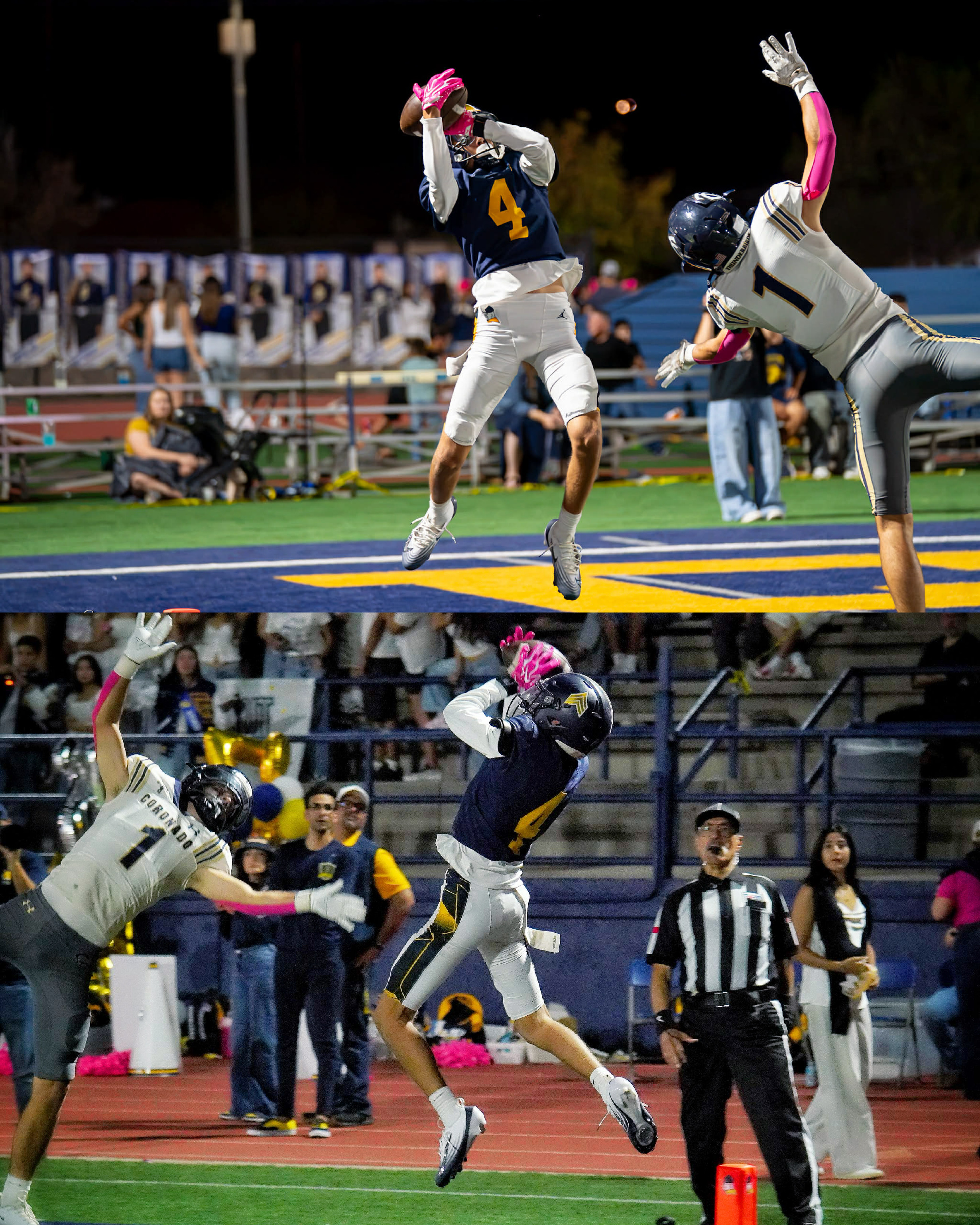EASTWOOD TROOPERS TAKE FLIGHT: EASTWOOD POWERS PAST CORONADO, 45-14