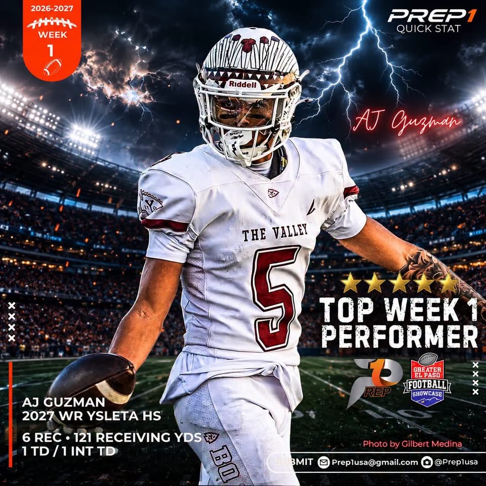 🏈 Week 1 - Top Performers ☆☆☆☆☆