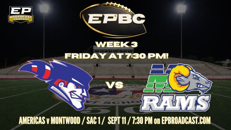 EPBC 🏈 Coverage: Americas vs. Montwood 09.11.26